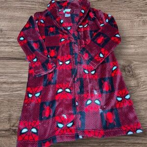 Marvel Red and Black Spider-Man Robe